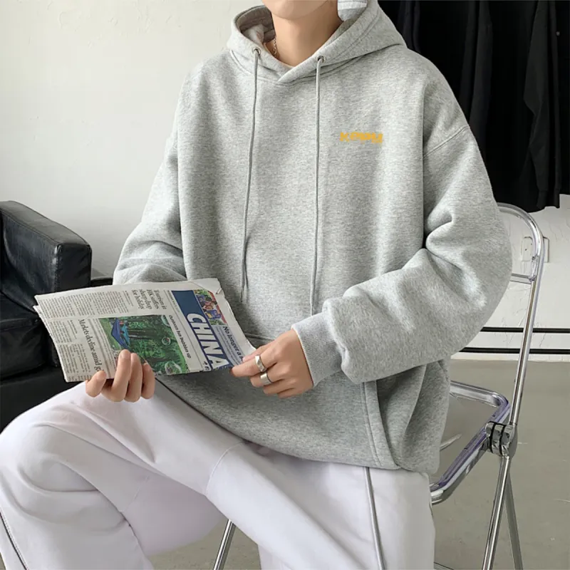 Kepu Sweatshirt Unisex Black White-41