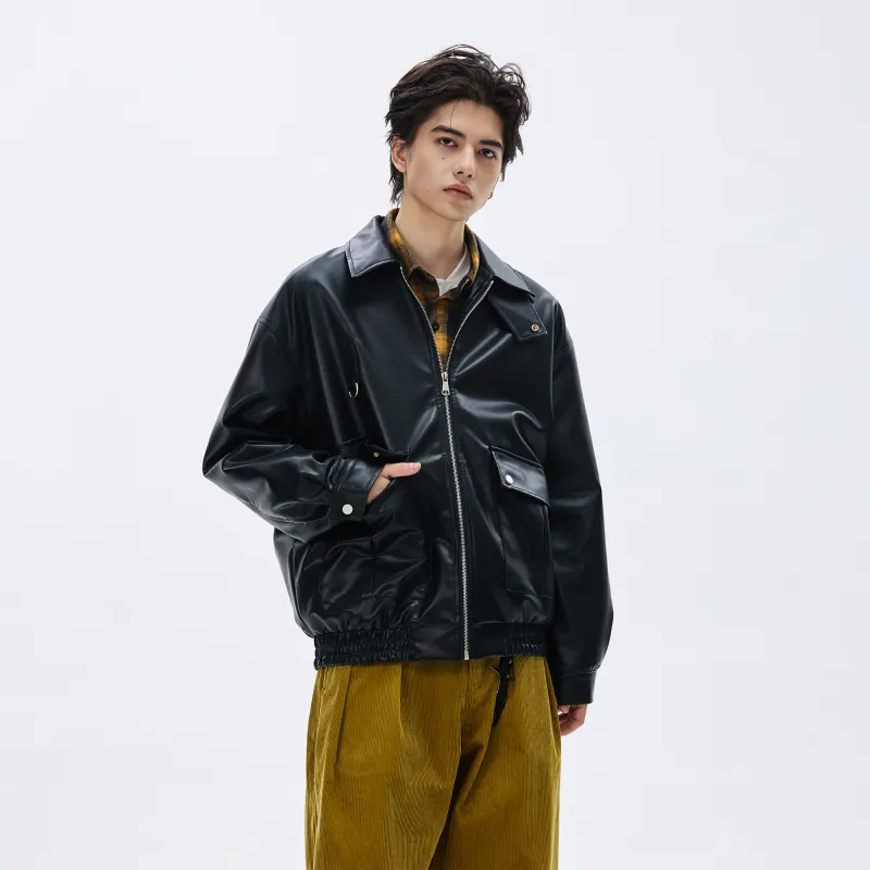Evil Lions Leather Jacket Unisex-1