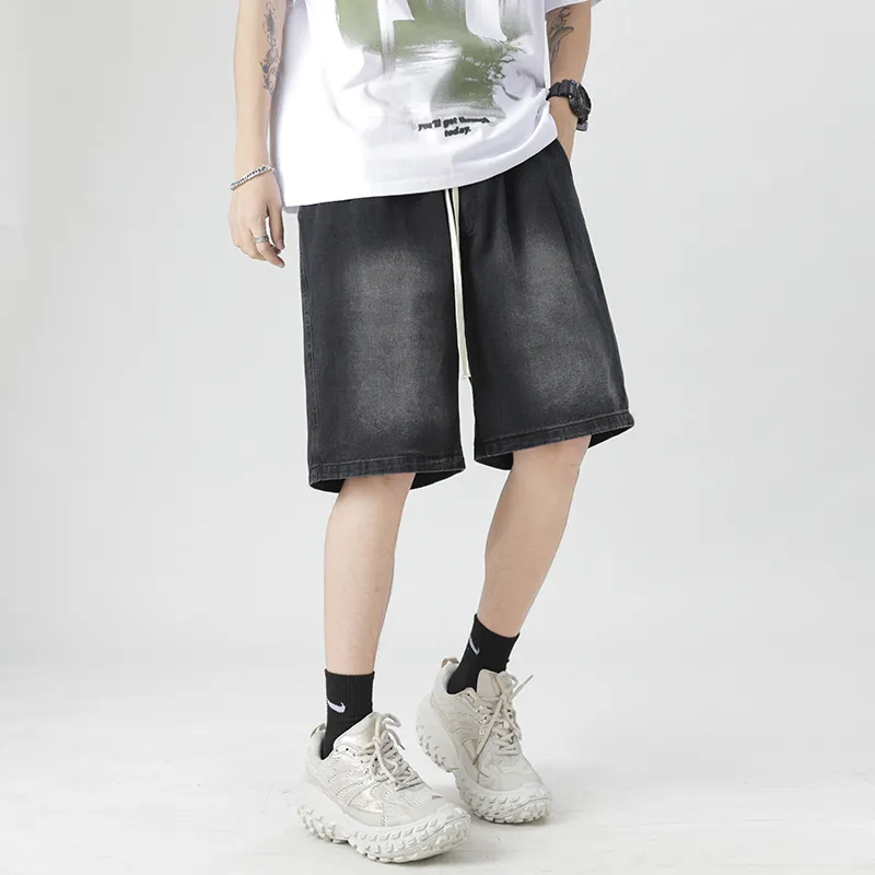 Evil Lions Denim Shorts Unisex-9