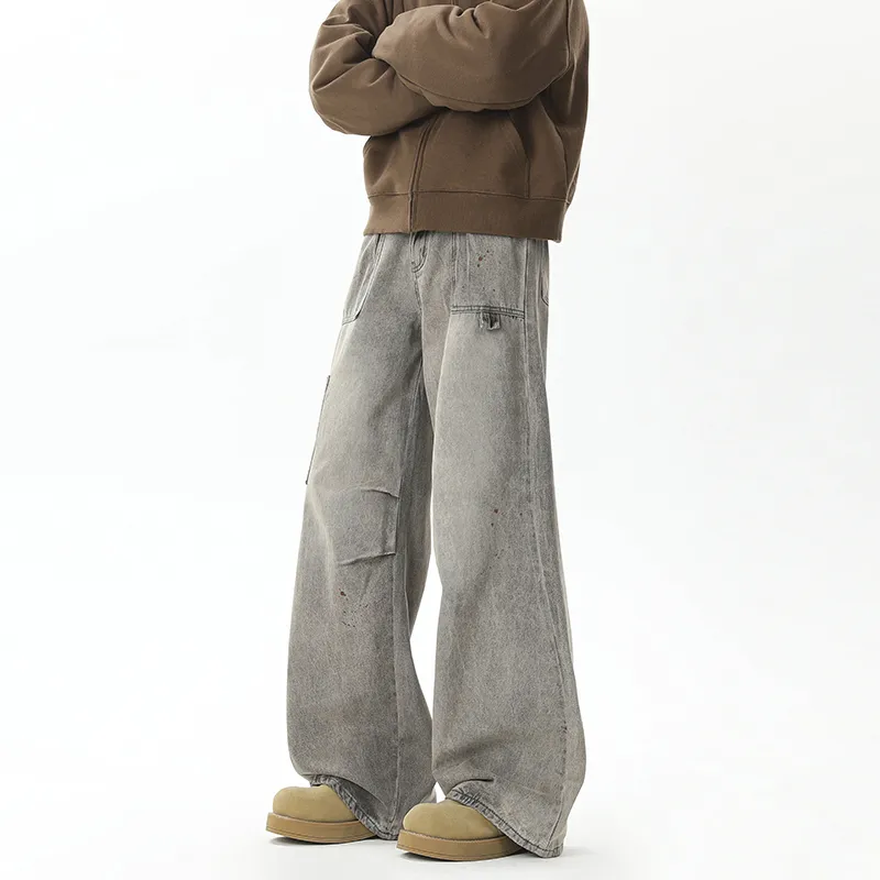 Evil Lions Jeans Unisex Gray Bootcut Upgraded 2.0 Version-1