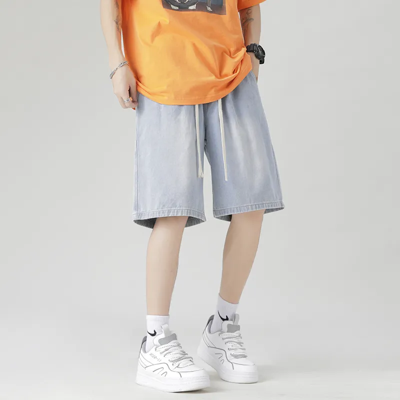 Evil Lions Denim Shorts Unisex-1