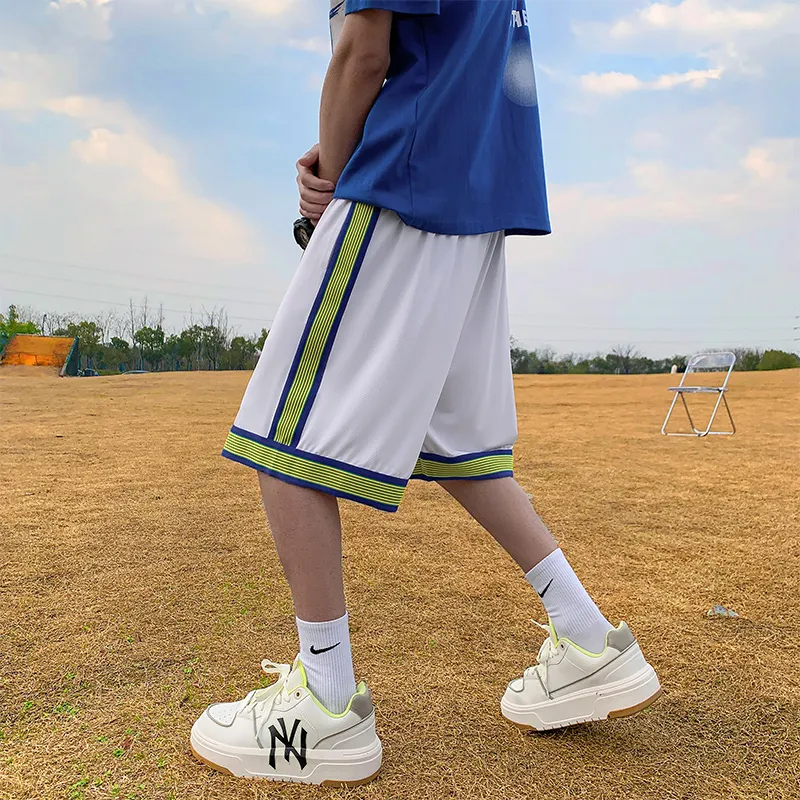 Evil Lions Basketball Shorts Unisex-7