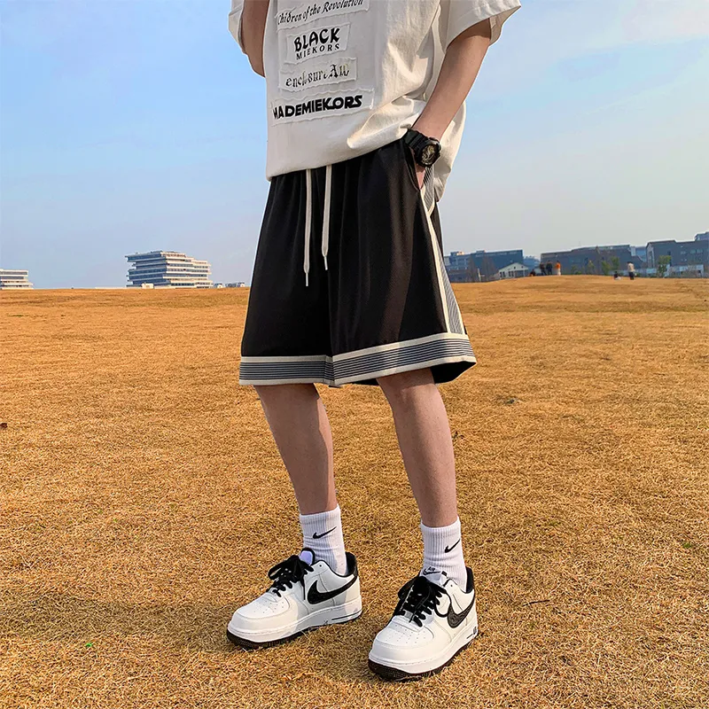 Evil Lions Basketball Shorts Unisex-3