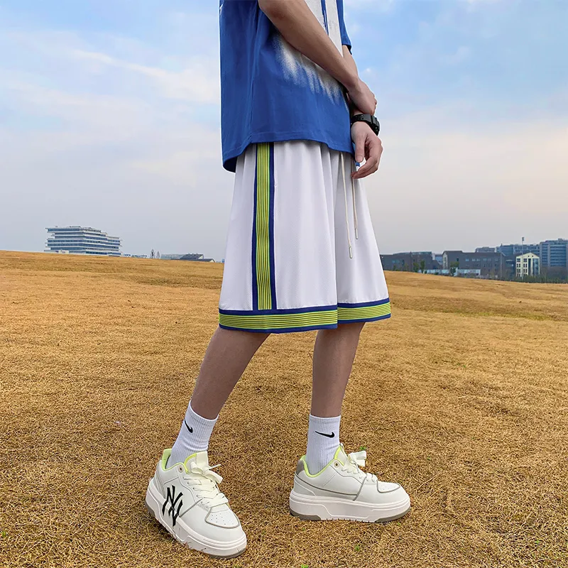 Evil Lions Basketball Shorts Unisex-8