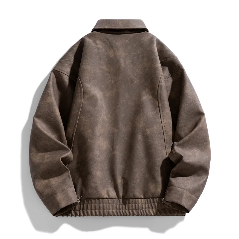 Evil Lions Leather Jacket Unisex-3