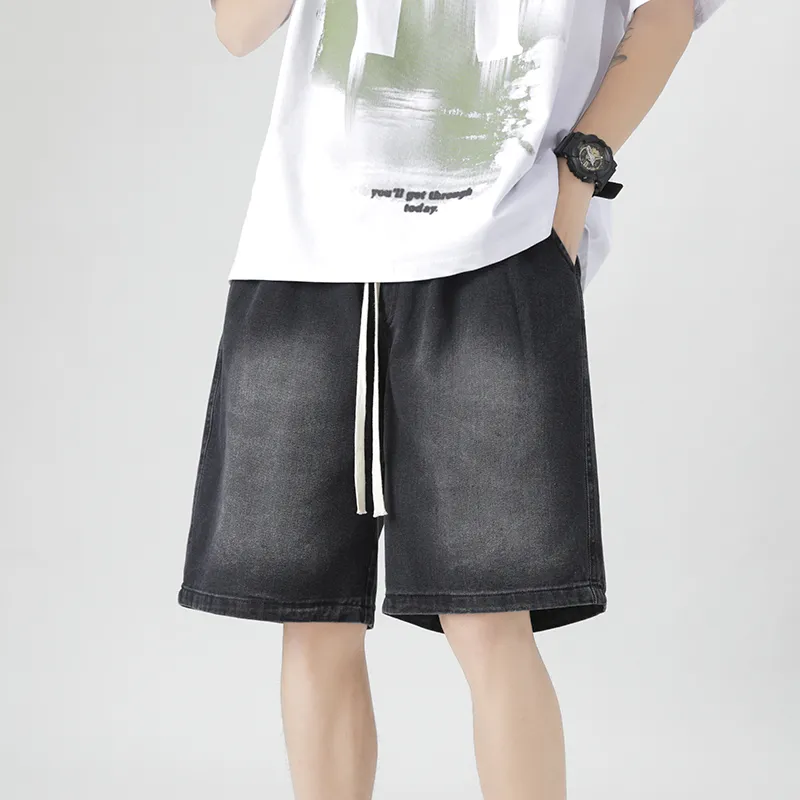 Evil Lions Denim Shorts Unisex-11