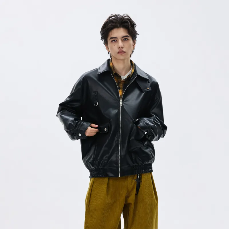 Evil Lions Leather Jacket Unisex-2