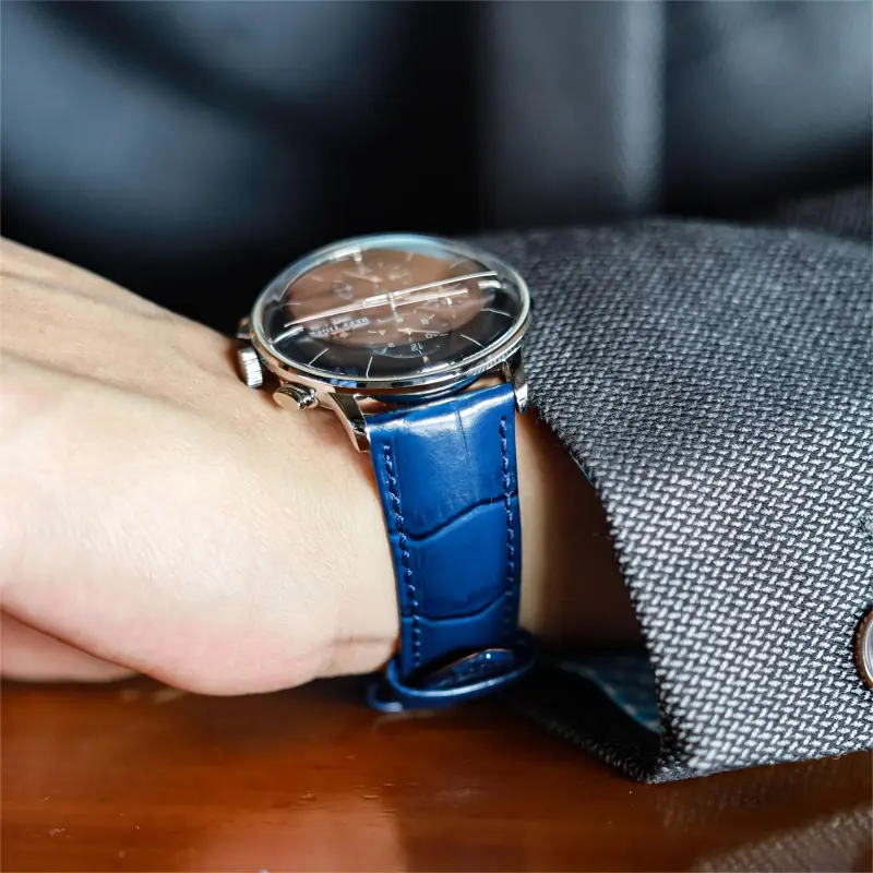 REEF TIGER Seattle Collection-Chief Automatic Mechanical Movement Watch Men's Watches Blue Dial RGA1699-PBLL-6