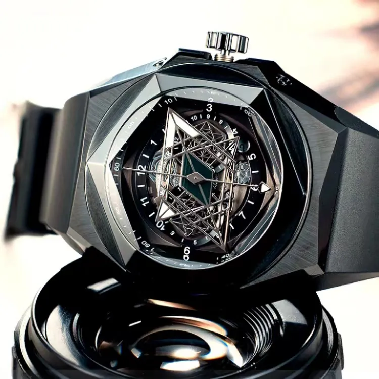 REEF TIGER Automatic Mechanical Movement Watch Men's Watches White Dial-6