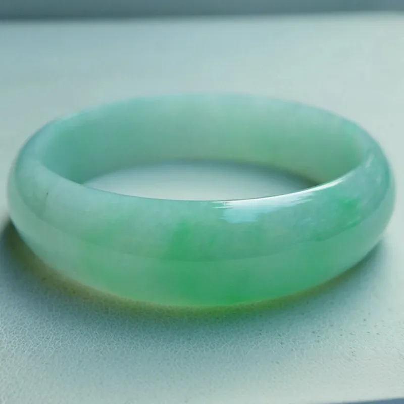 Jade Blossom Glutinous Jade Bangles Kids'-2