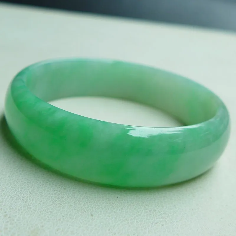Jade Blossom Glutinous Jade Bangles Kids'-1