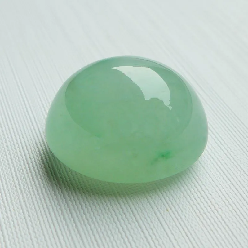 Jade Blossom Ice Glutinous Jadeite Ring Face Unisex-1
