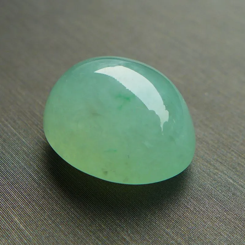 Jade Blossom Ice Glutinous Jadeite Ring Face Unisex-2