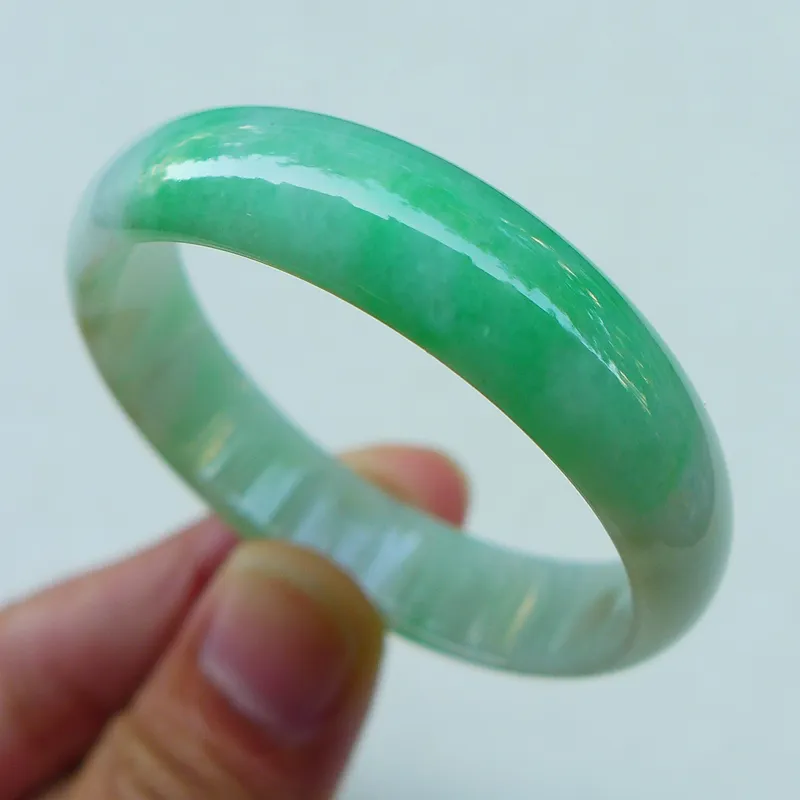 Jade Blossom Glutinous Jade Bangles Kids'-4