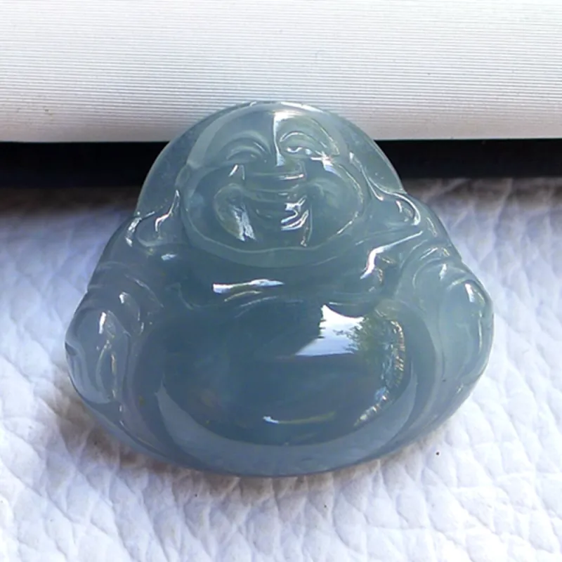 Jade Blossom Glutinous Jade Jadeite Pendants Unisex-2