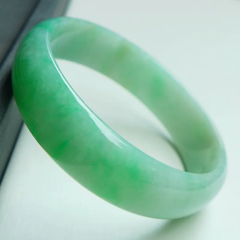 Jade Blossom Glutinous Jade Bangles Kids'-3