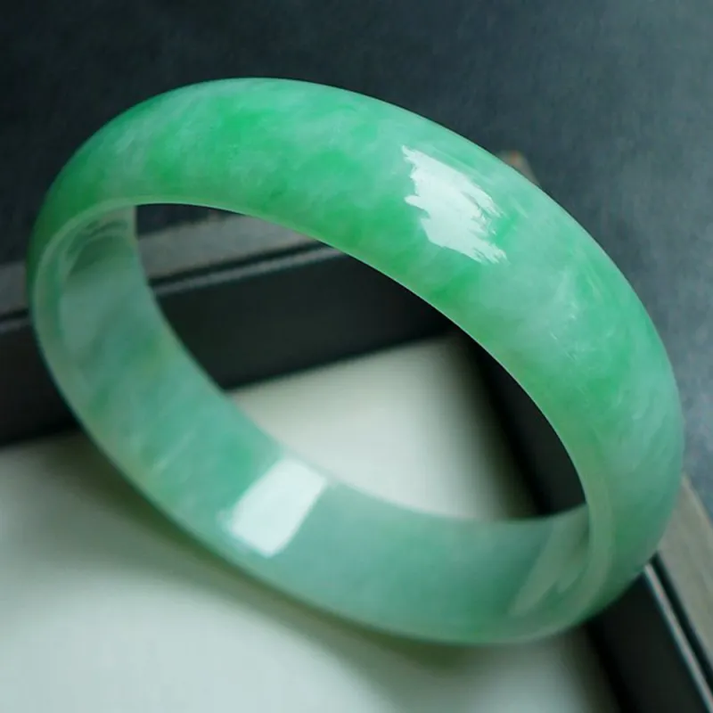 Jade Blossom Glutinous Jade Bangles Kids'-2