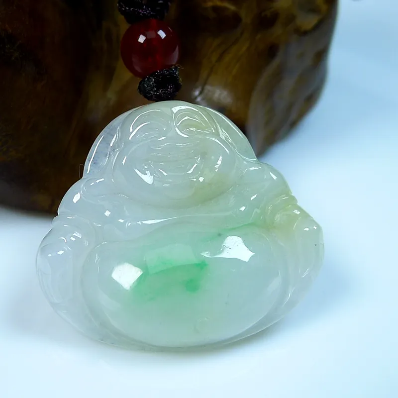 Jade Blossom Glutinous Jade Pendants Unisex-4