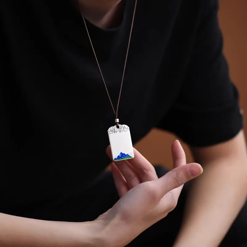 Hui Xuan Charm 999 Fine Silver Pendants Unisex-2