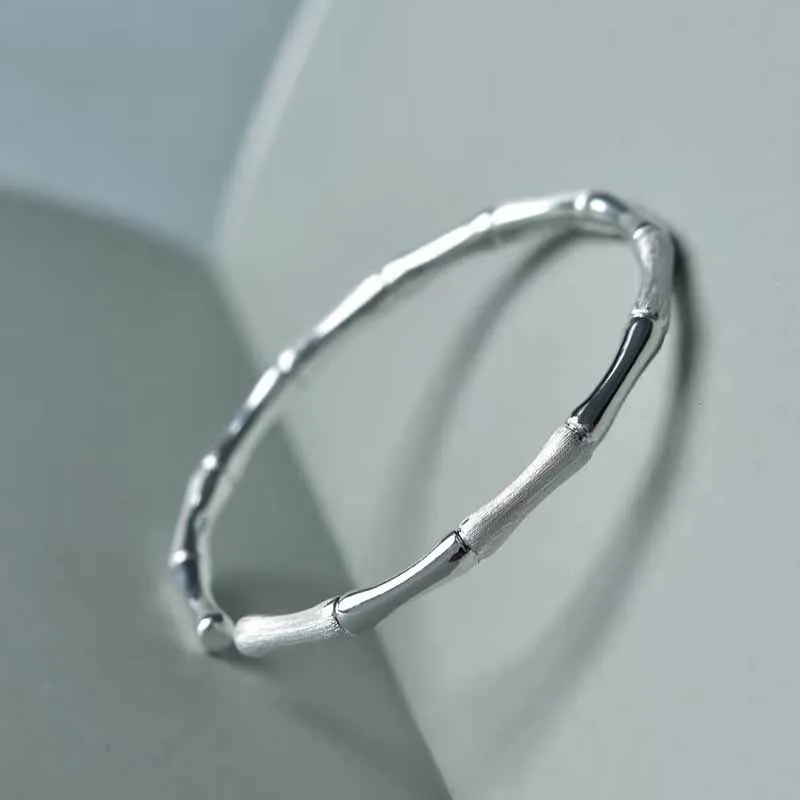 Hui Xuan Charm 999 Fine Silver Bangles Women's-3