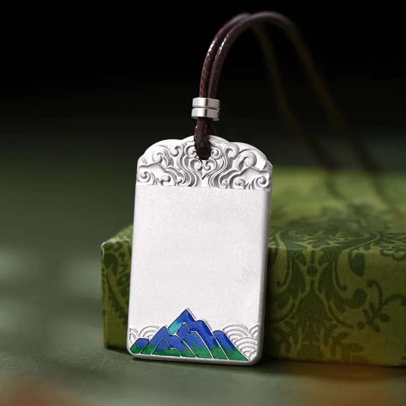 Hui Xuan Charm 999 Fine Silver Pendants Unisex-1