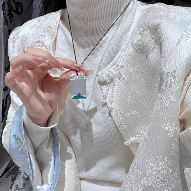 Hui Xuan Charm 999 Fine Silver Pendants Unisex-5