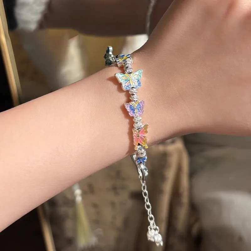 Hui Xuan Charm 999 Fine Silver Bracelets Women's-5
