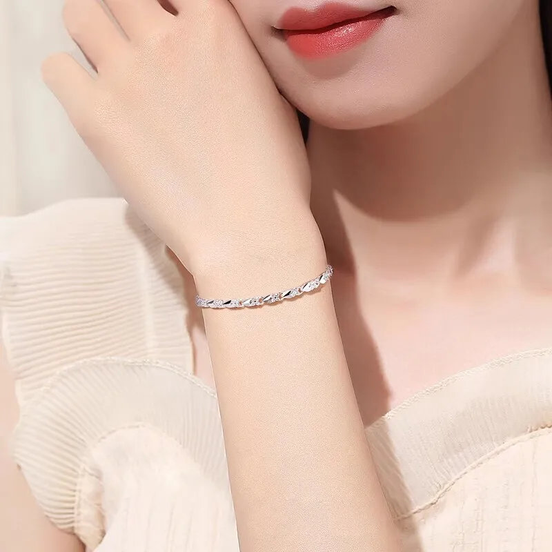 Hui Xuan Charm 999 Fine Silver Bracelets Women's-3
