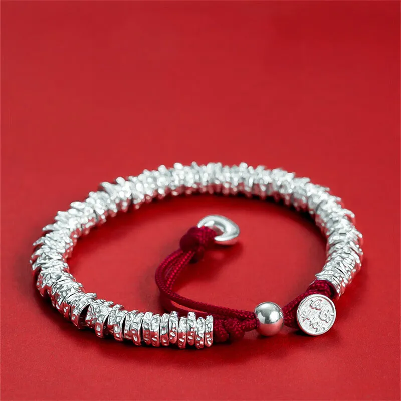 Hui Xuan Charm 999 Fine Silver Pure Silver Bracelets Unisex-2