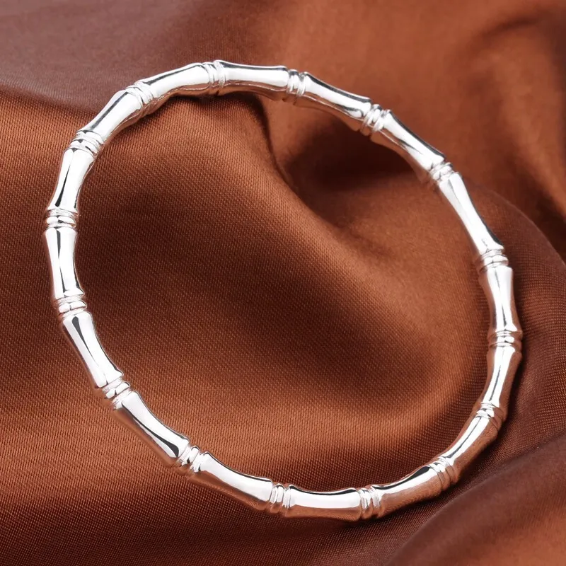 Hui Xuan Charm 999 Fine Silver Bangles Women's-1