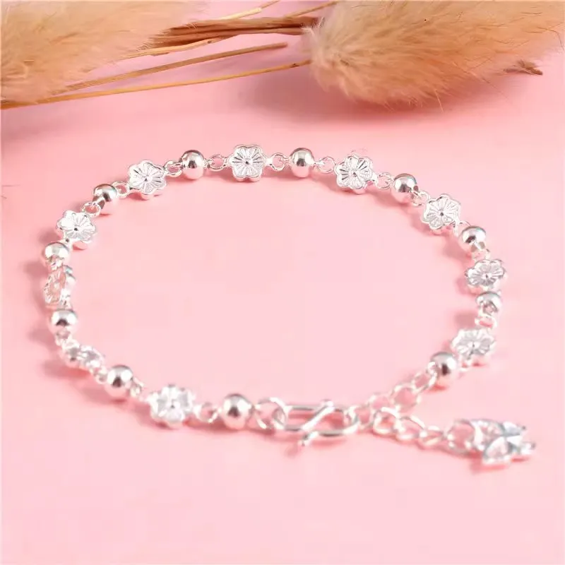 Hui Xuan Charm 999 Fine Silver Bracelets Women's-2