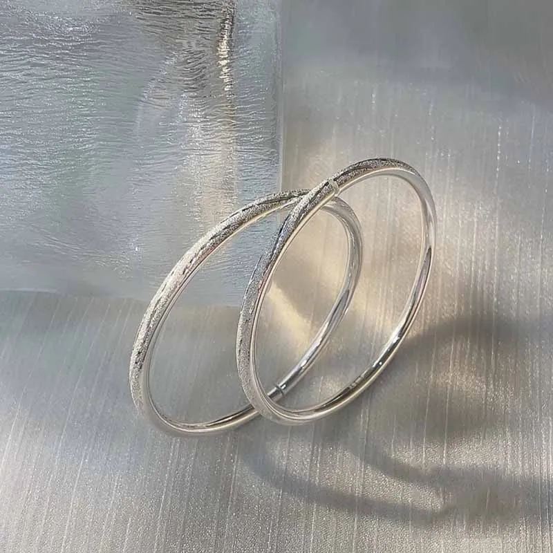 Hui Xuan Charm 999 Fine Silver Bangles Women's-5