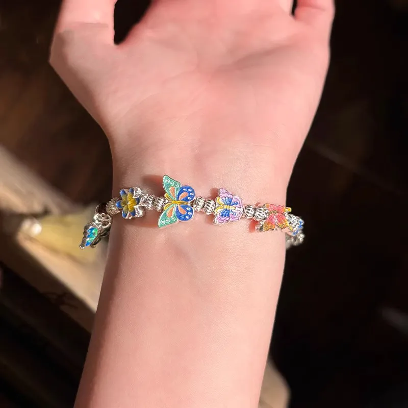 Hui Xuan Charm 999 Fine Silver Bracelets Women's-4