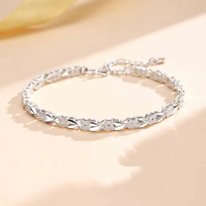 Hui Xuan Charm 999 Fine Silver Bracelets Women's-1