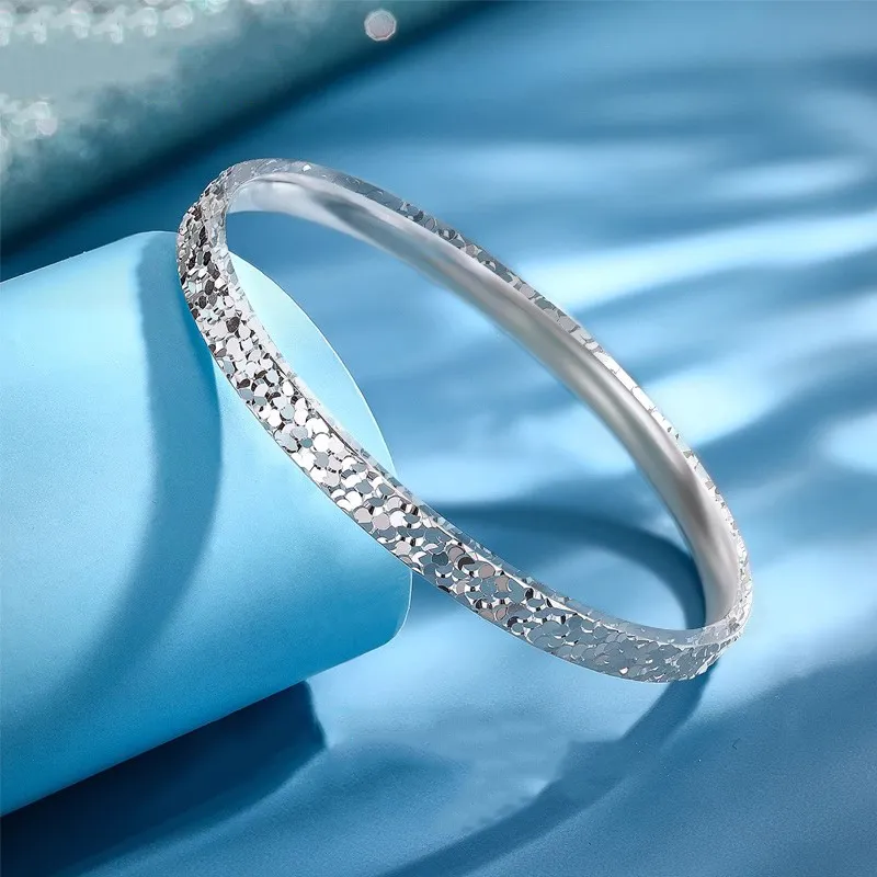 Hui Xuan Charm 999 Fine Silver Sterling Silver Bracelets Women's-2