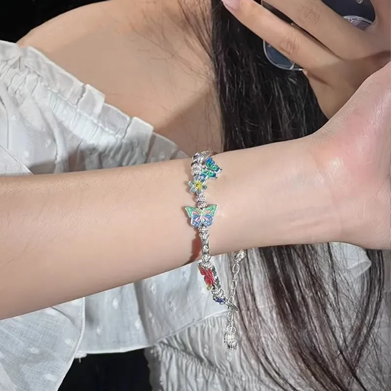 Hui Xuan Charm 999 Fine Silver Bracelets Women's-6