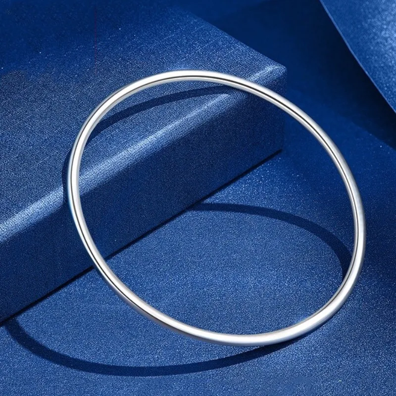 Hui Xuan Charm 999 Fine Silver Bangles Women's-6