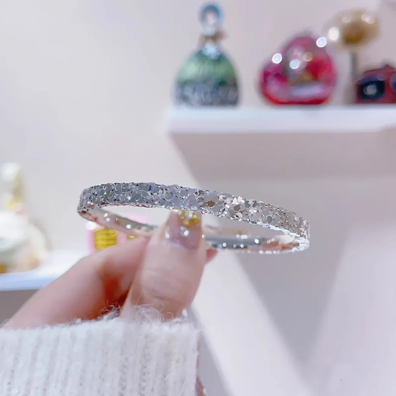 Hui Xuan Charm 999 Fine Silver Sterling Silver Bracelets Women's-4