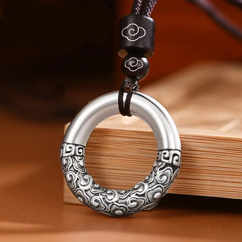 Hui Xuan Charm 999 Fine Silver Pendants Unisex-1