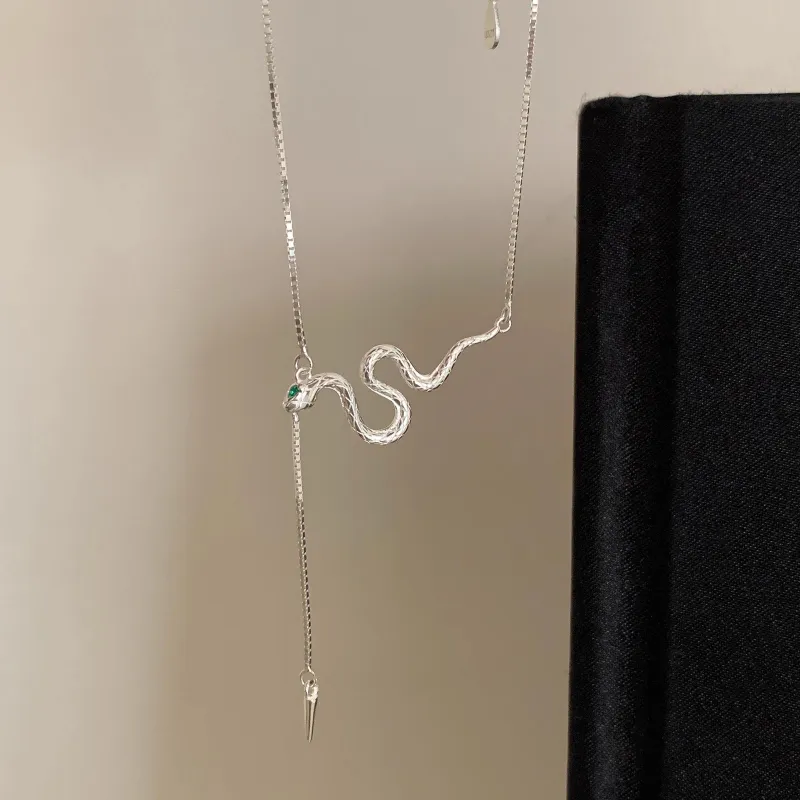 Hui Xuan Charm Foot Silver 990 Necklaces Women's-3