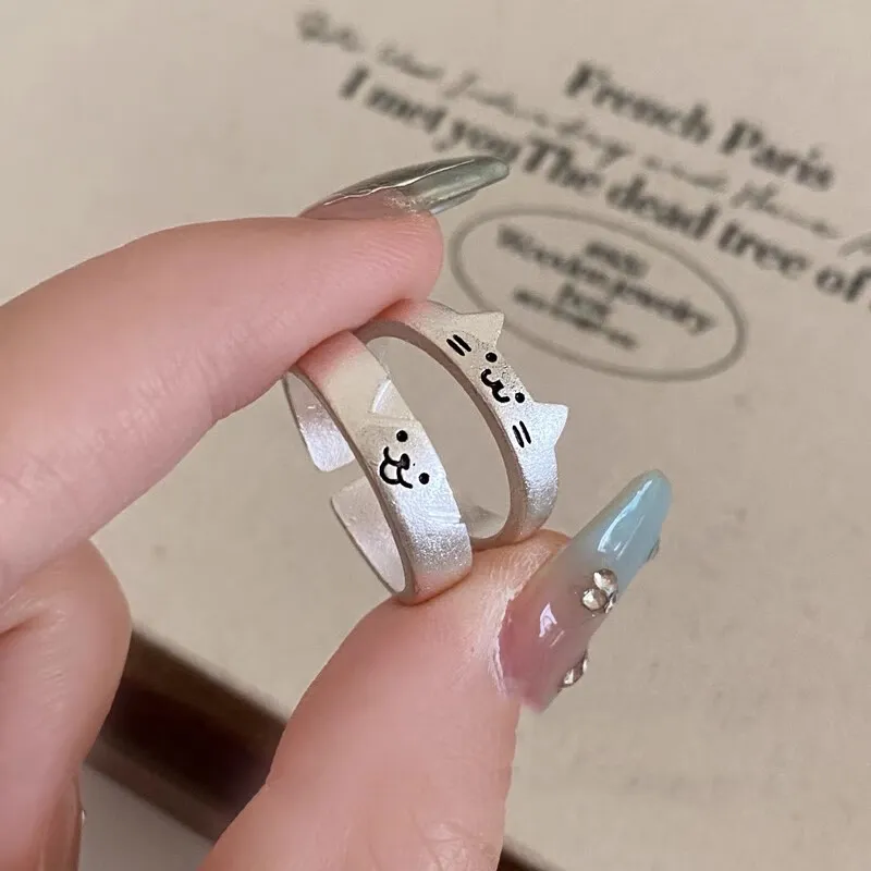 Hui Xuan Charm 990 Silver Rings Unisex-5