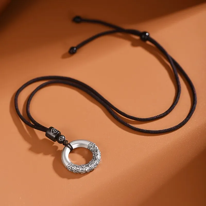 Hui Xuan Charm 999 Fine Silver Pendants Unisex-2