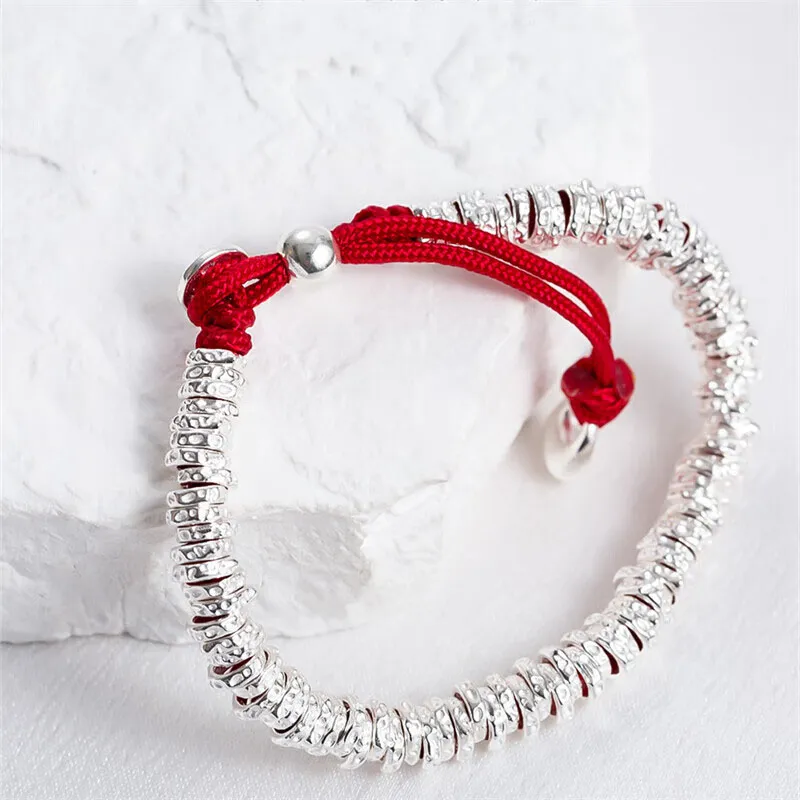 Hui Xuan Charm 999 Fine Silver Pure Silver Bracelets Unisex-4