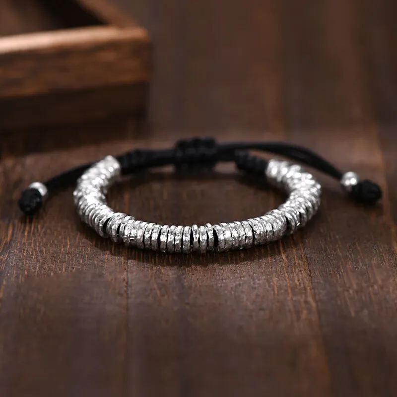 Hui Xuan Charm 999 Fine Silver Pure Silver Bracelets Unisex-3
