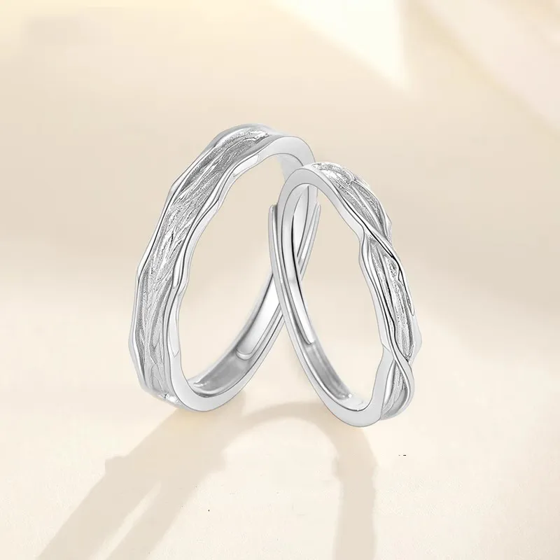 Hui Xuan Charm 999 Fine Silver Rings Unisex-3