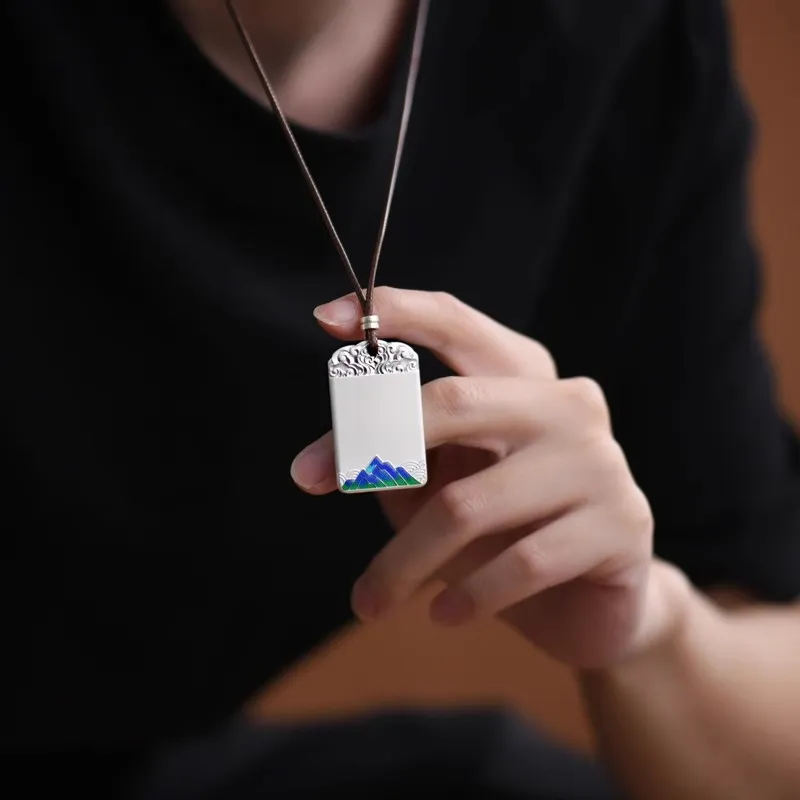 Hui Xuan Charm 999 Fine Silver Pendants Unisex-3
