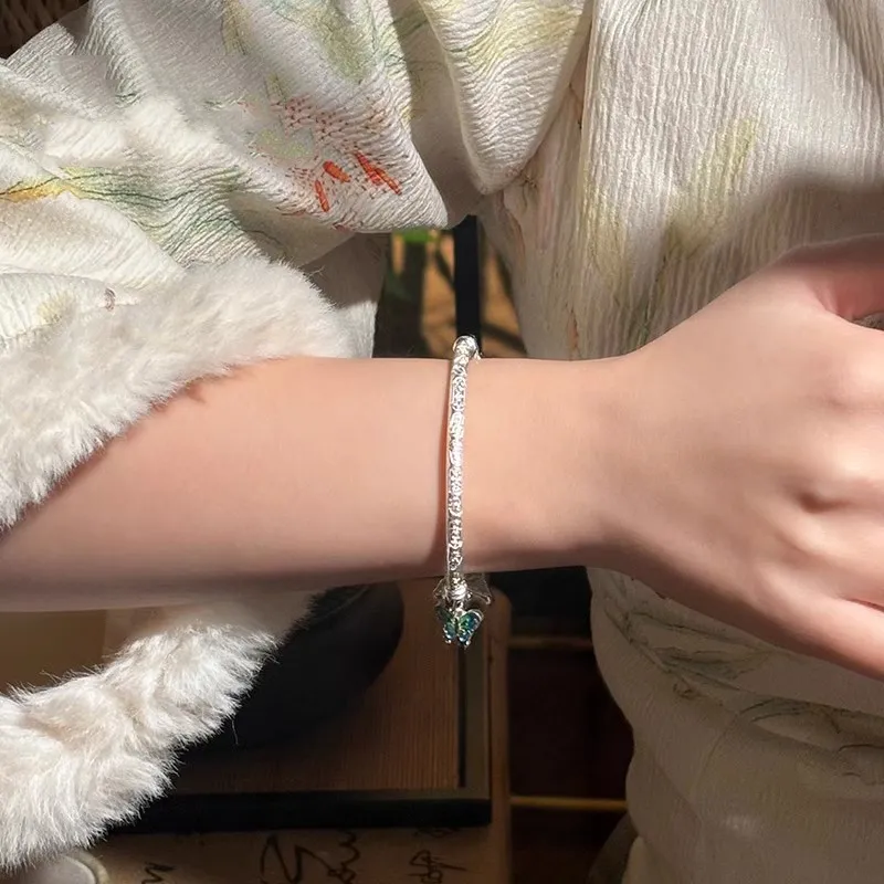 Hui Xuan Charm 999 Fine Silver Bracelets Women's-2