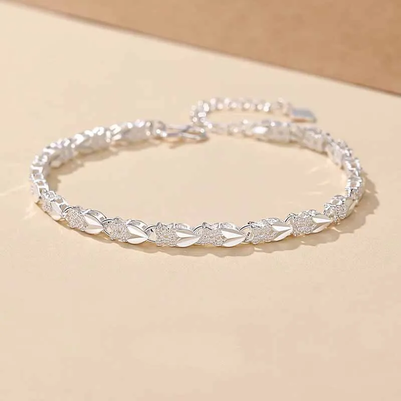 Hui Xuan Charm 999 Fine Silver Bracelets Women's-2