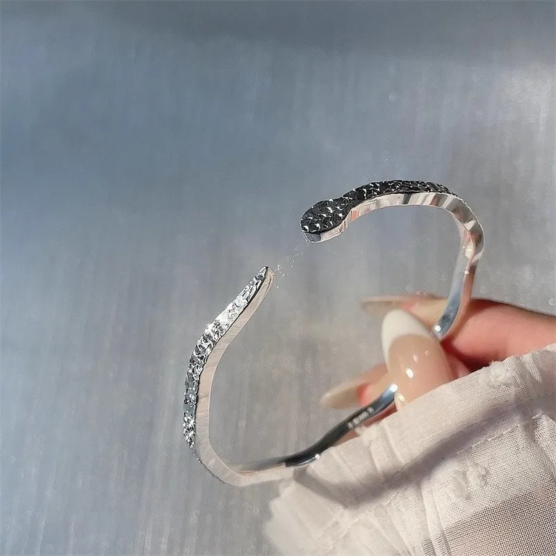 Hui Xuan Charm 999 Fine Silver Bangles Women's-2