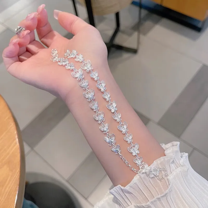 Hui Xuan Charm Sterling Silver 990 Bracelets Women's-5